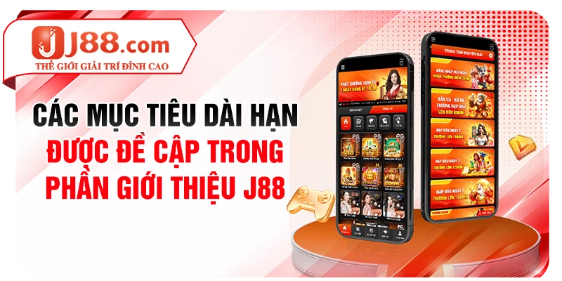 Các mục tiêu dài hạn được đề cập trong phần giới thiệu J88